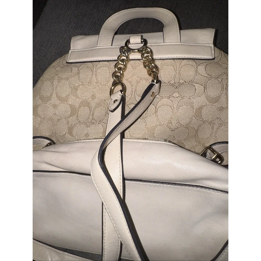 Coach signature jacquard